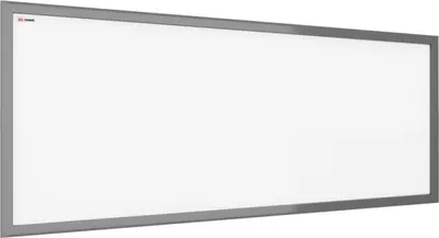 Produktbild von Magnetisches Whiteboard mit silbernen Holzrahmen 30x70cm