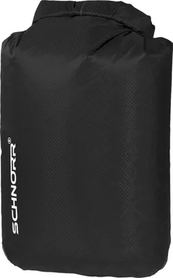 Zdjęcie produktu dla SCHNORR Lekka torba wodoodporna 5 l (45 g) Czarna – nylon 20D, wodoodporna