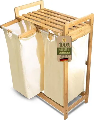 Image de Grands sacs à linge en tissu