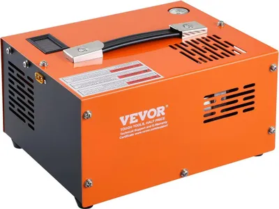 Zdjęcie produktu dla Sprężarka powietrza PCP 4500 PSI Zewnętrzny konwerter DC12V / AC230V Ręczne wyłączanie