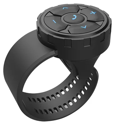 Bluetooth 5.3 Media-Fernbedienung, wasserdicht, beleuchtete Tasten