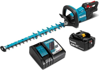 Zdjęcie produktu dla Makita DUH602RT, 60 cm, Pojedyncze ostrze, 4400 spm, Niebieski, 2,15 cm, 60 cm