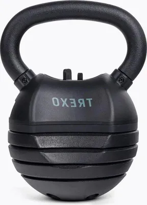 Produktbild von Famanu Verstellbare Kettlebell - Gewichtsbereich 4-14 kg - Schwarz