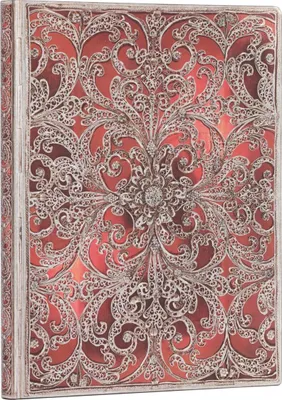 Produktbild von Garnet (Silver Filigree Collection) Ultra Unlined Softcover Flexi Journal