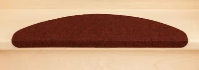 Produktbild von Stufenmatten Ramon Halbrund Bordeaux 1 Stück