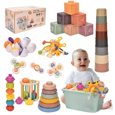 Productafbeelding van Montessori-speelgoed is een prachtig cadeau voor baby's