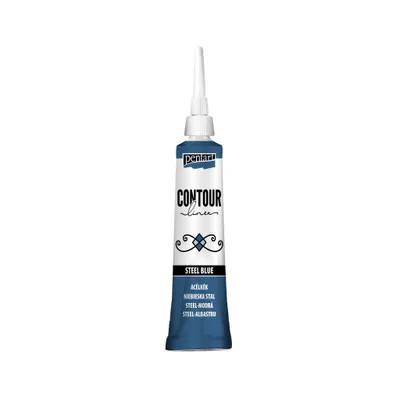 Immagine prodotto di PENTART contour liner, 20 ml, acciaio