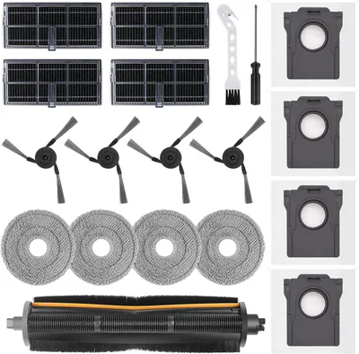 Kit De Accesorios Para Dreame L10s Pro Ultra Heat/ L10s Ultra Gen 2 Piezas Para Dreame X30 Ultramova E30 Ultra 1 Cepillo Principal 6 Bolsas Para Polvo 6 Mopas 2 Filtros 4 Cepillos Laterales 90239127 Kit De Accesorios Para Dreame L10s Pro Ultra Heat/ L10s Ultra Gen 2 Piezas Para Dreame X30 Ultramova E30 Ultra 1 Cepillo Principal 6 Bolsas Para Polvo 6 Mopas 2 Filtros 4 Cepillos Laterales 90239127