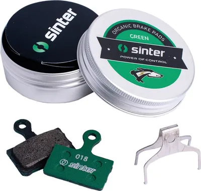 Image de Sinter 018 Shimano K Mtb Race Plaquettes de frein à disque organiques Vert Vert One Size