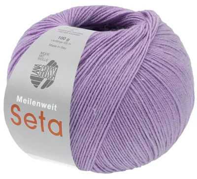 Produktbild von Lana Grossa - Meilenweit 100g Seta 0057 lavendel