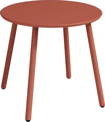 Produktbild von Metall-Gartentisch - Terrakotta - MIRMANDE