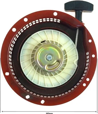 A starter recoil assembly for a Honda G300 engine.