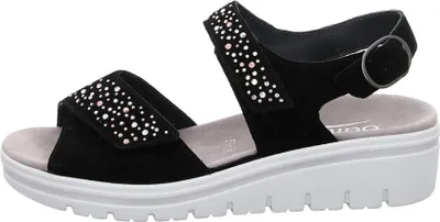 Produktbild von Semler Komfort Sandalen Doris Damen 31333935363634 Schwarz 37 1/2 EU