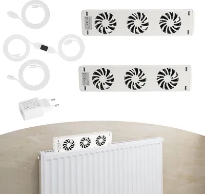 Obrázek produktu pro Jayseuw rozšiřující sada chladiče, univerzální, včetně síťového adaptéru, duo sada 3 ventilátorů
