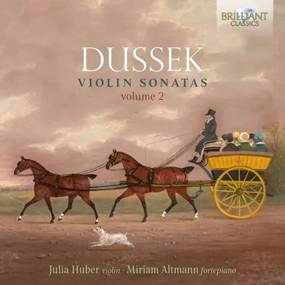 Obrázok produktu pre Johann Ludwig Dussek (1760-1812): Violinsonaten Vol.2 - - (CD / V)