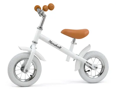Immagine prodotto di Milly Mally Balance Bike per bambini, bianco - Marshall Air
