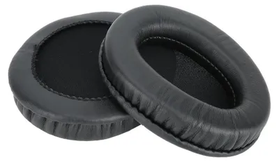 Obrázek produktu pro 2 černé bavlněné ušní polštářky, vhodné pro Shure SRH840, SRH440, SRH940 a HPAEC840