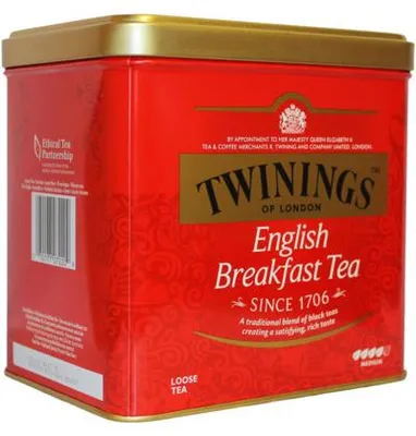 Productafbeelding van Twinings English breakfast blik (500 gr)