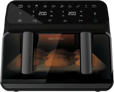 Produktbild von Fritteuse Cecotec Cecofry Advance 9000 Window 9L 2200W Schwarz