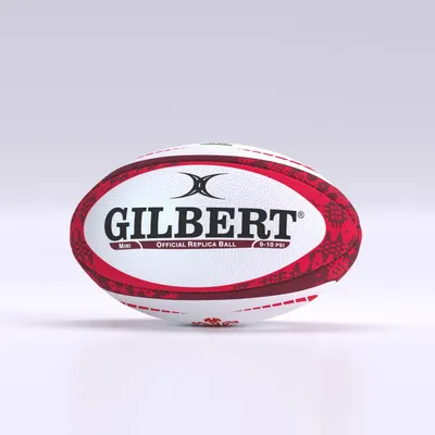 Zdjęcie produktu dla Replika piłki rugby Gilbert, rozmiar 5 - kolorowa piłka do gry dla dzieci