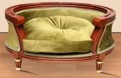 Image de Casa Padrino Baroque Lit pour Chien Royal Vert / Marron / Or - Meubles Baroques pour Chiens - Meubles Baroques pour Animaux - Meubles de Style Baroque