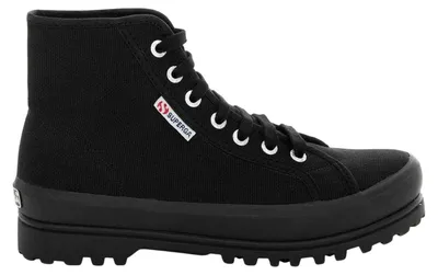 Produktbild von Superga - "2341 Alpina" Schuhe für Damen, Canvas, Hoch geschnitten GT19335 (38,5 EU) (Schwarz)