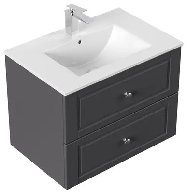 Produktbild von Badmöbel Homeline 70 Cottage Anthrazit