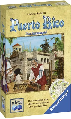 Produktbild von Puerto Rico - Das Kartenspiel Brettspiel Gesellschaftsspiel