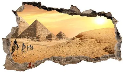 Produktbild von 3D Wandsticker Landschaft Selbstklebend 60x100cm Wohnzimmer