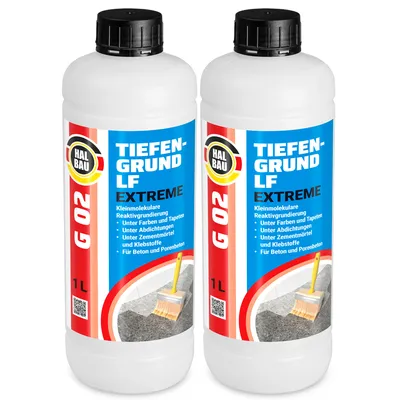 Produktbild von Tiefengrund 2L Reaktiv Silikatgrund LF Voranstrich Farben Tapeten Tiefgrund G02