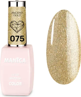 Image de Manica Hybrid LED/UV Vernis à ongles 10 ml - Antikgold - 075