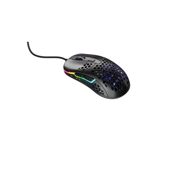 Productafbeelding van CHERRY XTRFY M42 RGB, geschikt voor zowel rechtshandigen als linkshandigen, optische muis, USB Type-A, 16000 DPI, zwart