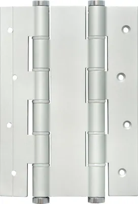 Produktbild von Pendeltürband doppelt wirkend, Rollen ø 16 mm, Höhe 180 mm, silber eloxiert