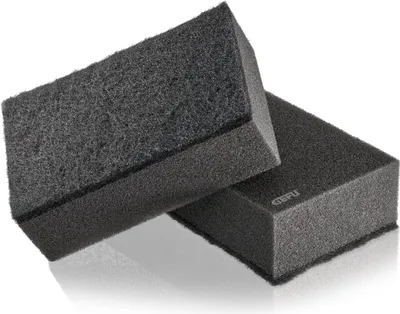 Productafbeelding van GEFU PRIMELINE, Zwart, Grijs, Rechthoekig, Polyester, Keuken, Afwasbaar oppervlak, Effen kleur