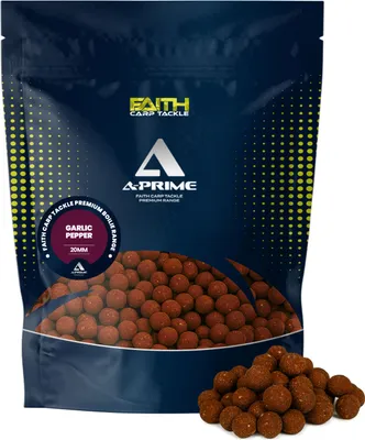Image de Faith A-Prime Boilie - 5kg - 20mm - Garlic/Pepper