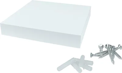 Immagine prodotto di Scaffale galleggiante 24 x 24 cm bianco - Per pezzo