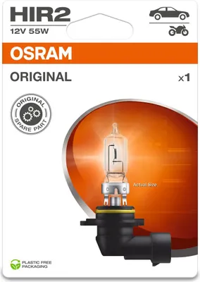 Produktbild von OSRAM ORIGINAL LINE HIR2 PX22d 12 V/55 W (1er Eco Blister)