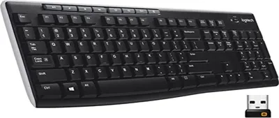 Zdjęcie produktu dla Logitech Wireless Keyboard K270 - N/A - ESP - MEDITER (920-003746)