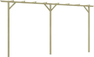 Obrázek produktu pro Zahradní pergola 410 x 40 x 203 cm dřevo