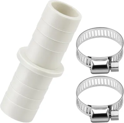 Immagine prodotto di Raccordo per tubo di scarico per lavatrice, asciugatrice o lavastoviglie, connettore per tubo di scarico e prolunga per tubo di scarico