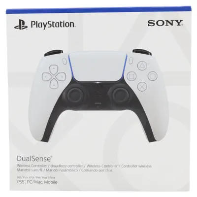Produktbild von Sony DualSense Wireless-Controller V2, Gamepad, PlayStation 5, Schaltfläche Zurück, Schaltflcähe Speicher löschen, Menü-Taste, Schaltfläche Optionen,..., Analog / Digital, RGB, Verkabelt & Kabellos