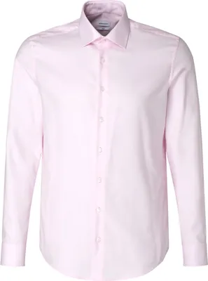 Produktbild von Seidensticker BUSINESS Herren Hemd Langarm Kent Slim-Fit Rosa 43