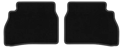 Produktbild von Velours-Fußmatten Hinten für Fiat Doblo II 2009-2020 – 2-tlg, Schwarz, passgenau – Wielganizator LUX