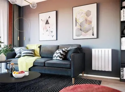 Image de Sauter Orosi, Radiateur électrique à huile, Huile, IP24, Intérieur, Mur, Blanc