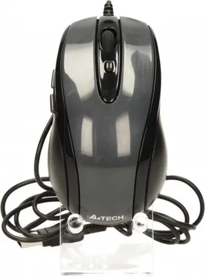 Zdjęcie produktu dla A4Tech N-708X, Po prawej stronie, Optyczny, USB Typu-A, 1600 DPI, Czarny