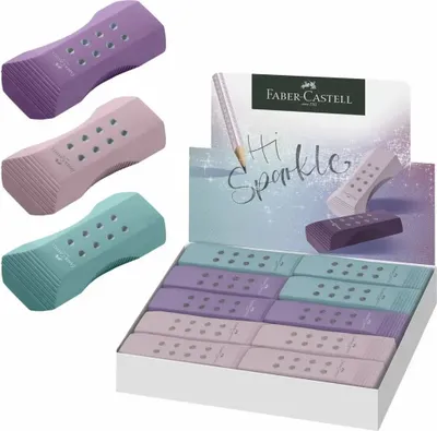 Image de FABER-CASTELL 187310 FABER-CASTELL Radiergummi RollOn Sparkle