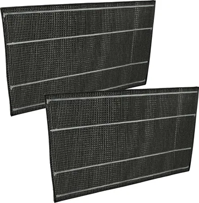 Produktbild von vhbw 2x Aktivkohlefilter Ersatz für Sharp FZ-A51DFR, 4974019764733 für Luftreiniger - Luftfilter Schwarz