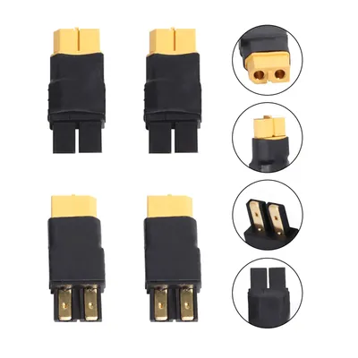 Image de Adaptateur XT LSKF-174 TRX mâle vers XT60 femelle 4 pièces