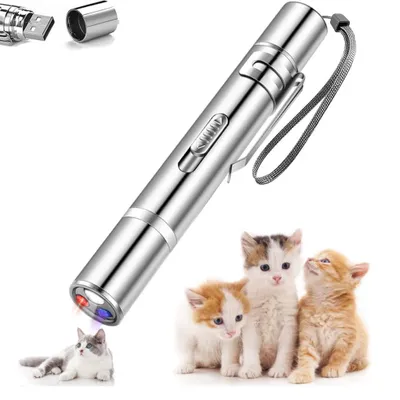 Produktbild von USB Laserpointer für Katzen Wiederaufladbar mit LED & UV-Licht