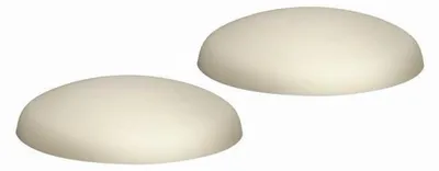 Zdjęcie produktu dla Ogranicznik drzwi Ø 40 mm biały 2 szt